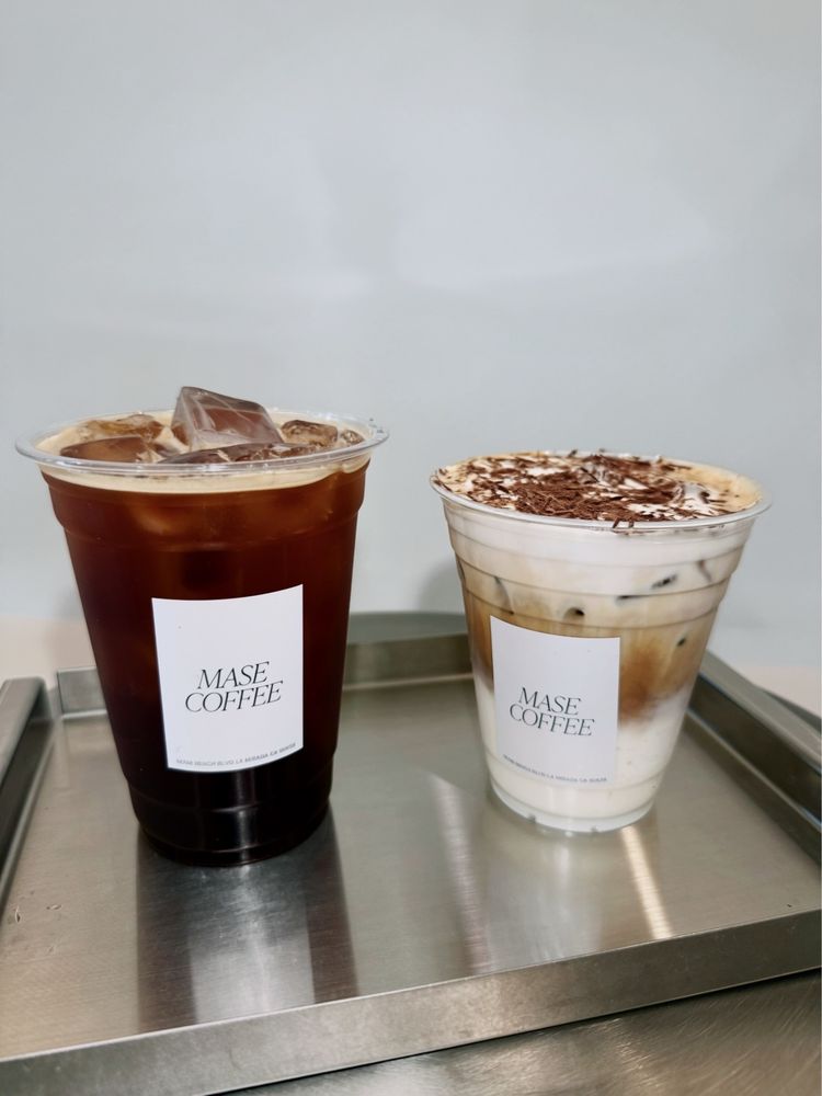 Iced Americano & Mase Cloud
